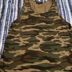 F21 camo longline tank